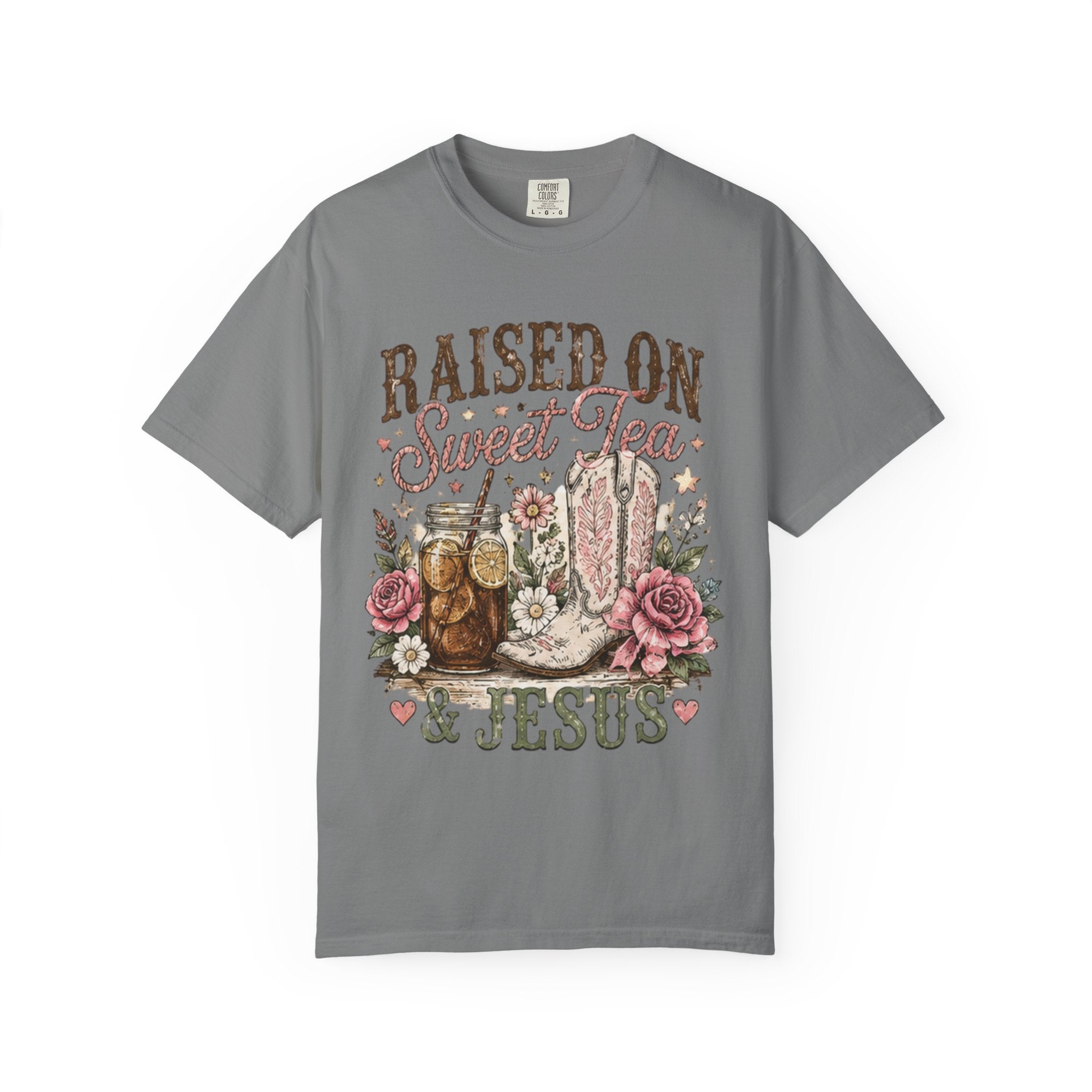 Raised on Sweet Tea & Jesus T-Shirt
