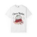 Cherry Market cherries T-shirt | vintage fruit market design