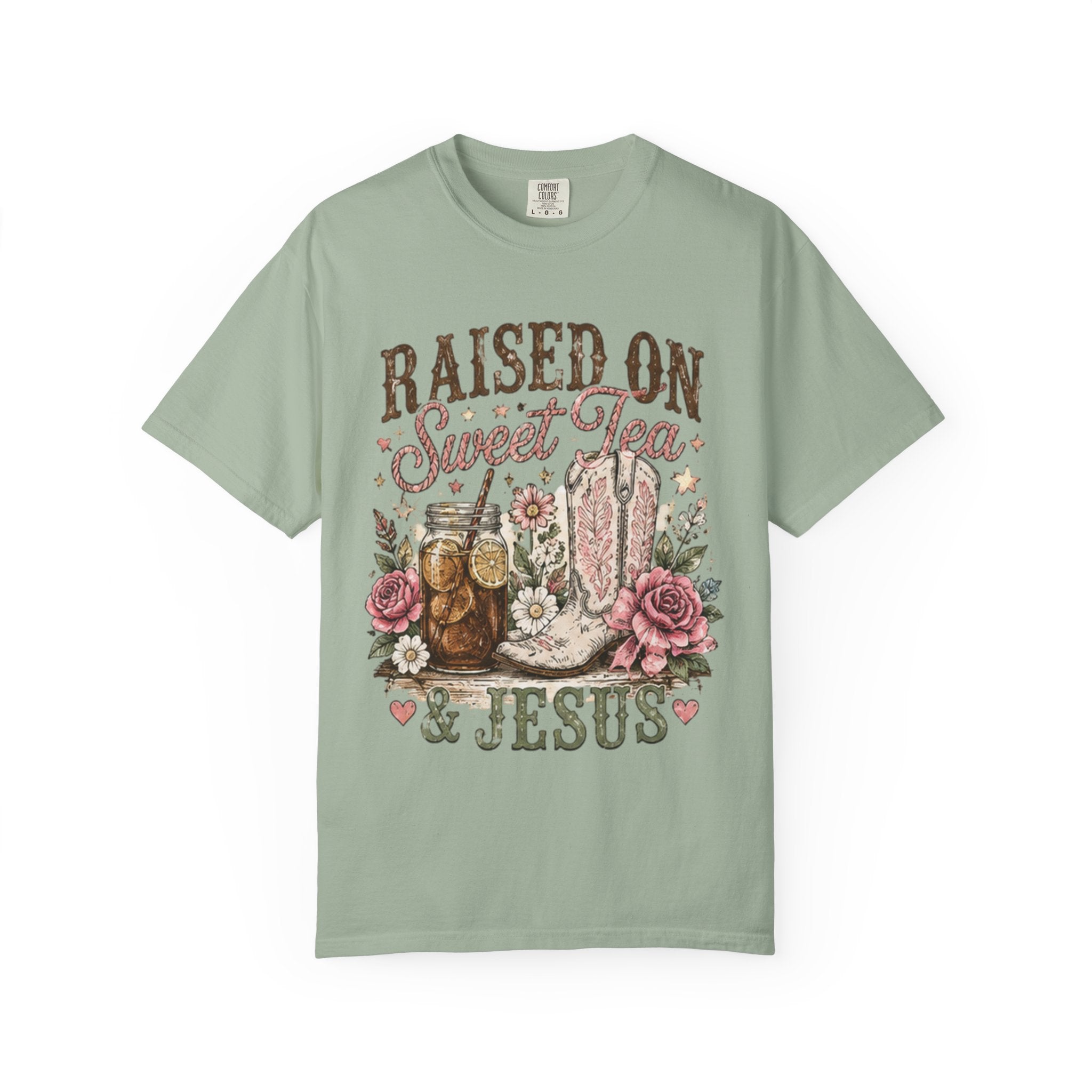 Raised on Sweet Tea & Jesus T-Shirt