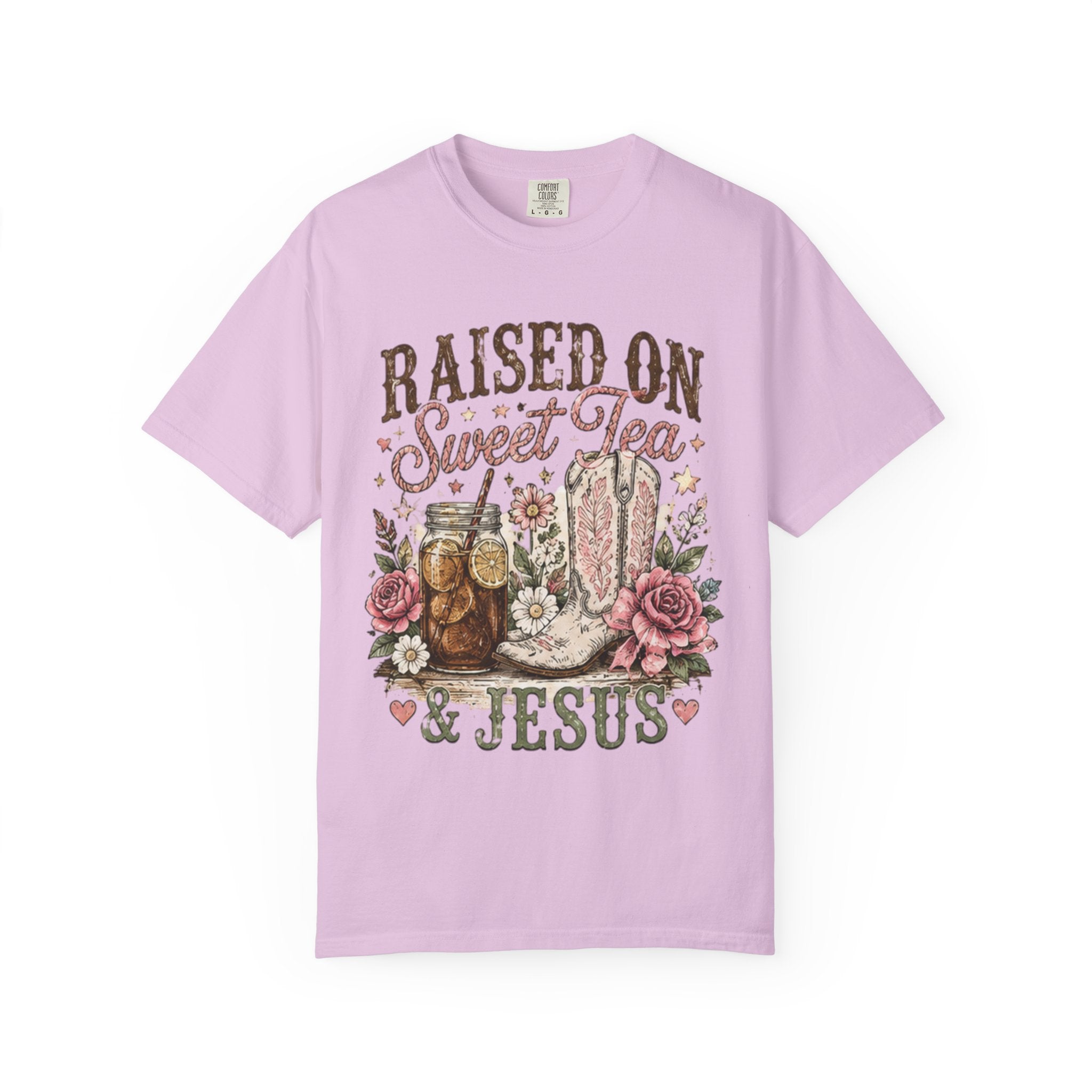 Raised on Sweet Tea & Jesus T-Shirt