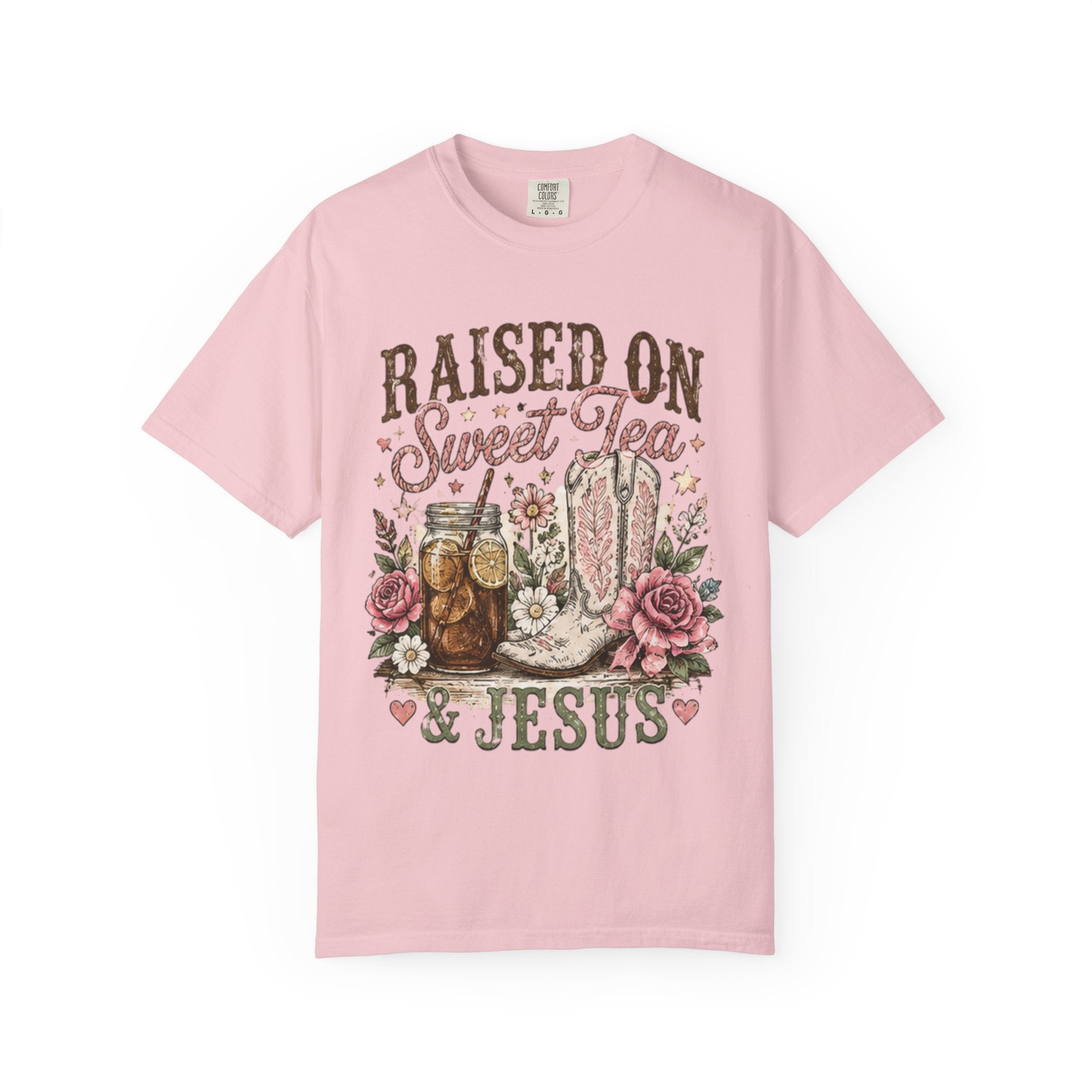 Raised on Sweet Tea & Jesus T-Shirt