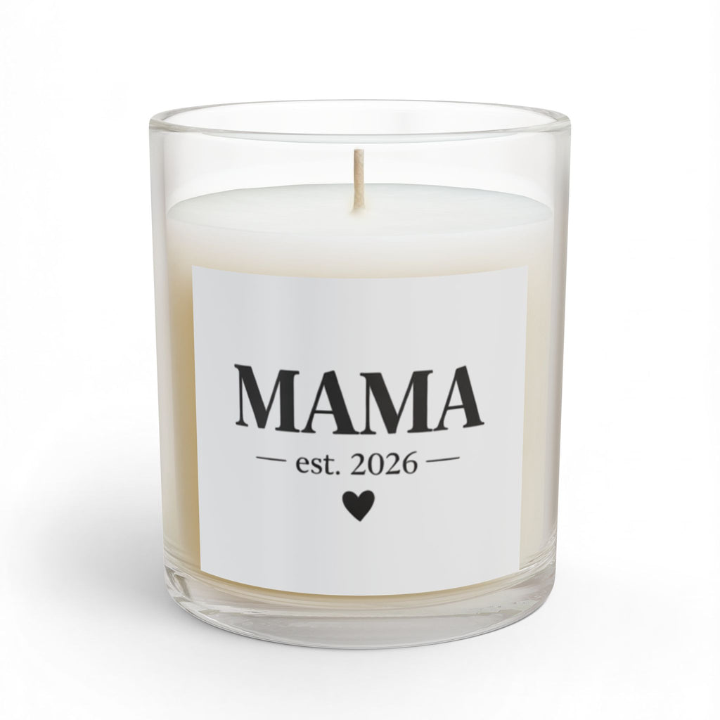 Candle — MAMA est. 2026 Scented Glass Gift Candle
