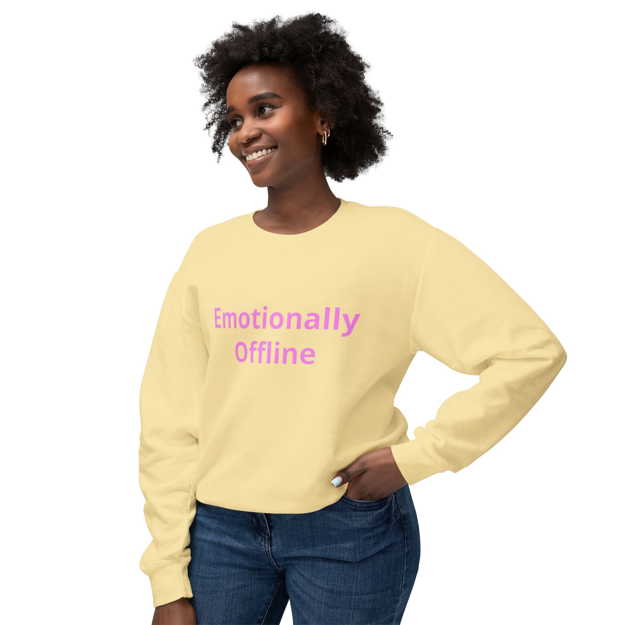 Emotionally Offline Crewneck Sweatshirt