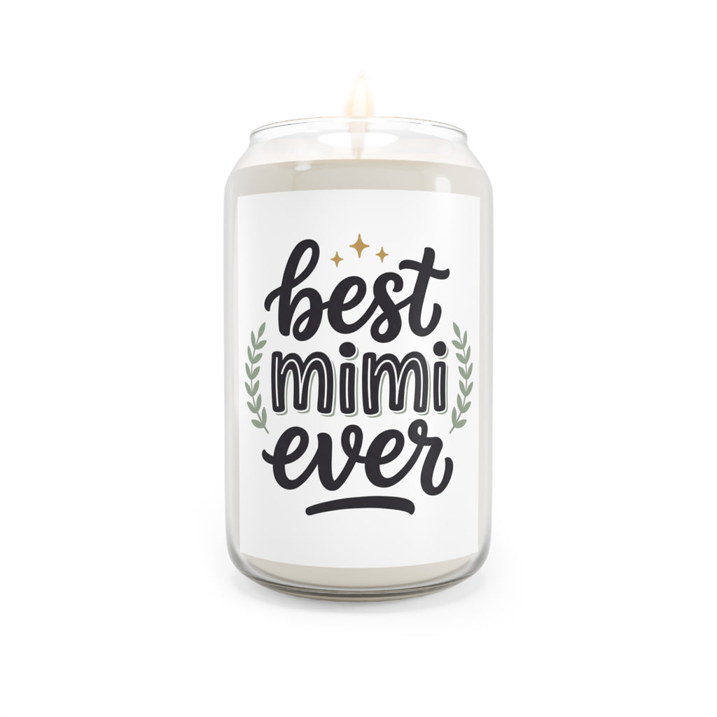 Best Mimi Ever Scented Soy Candle — 13.75 oz Gift for Grandmothers, Mother's Day & Birthdays