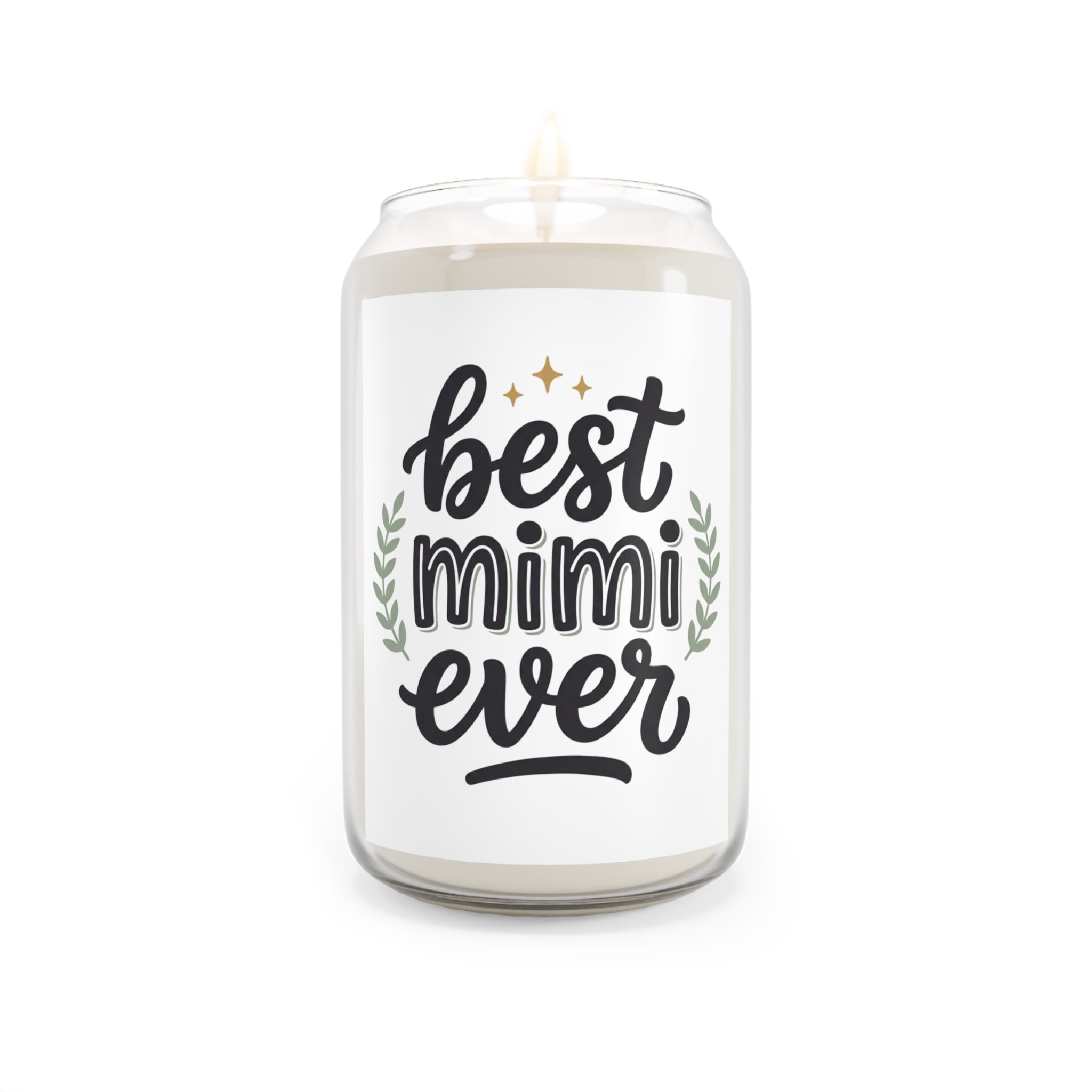Best Mimi Ever Scented Soy Candle — 13.75 oz Gift for Grandmothers, Mother's Day & Birthdays