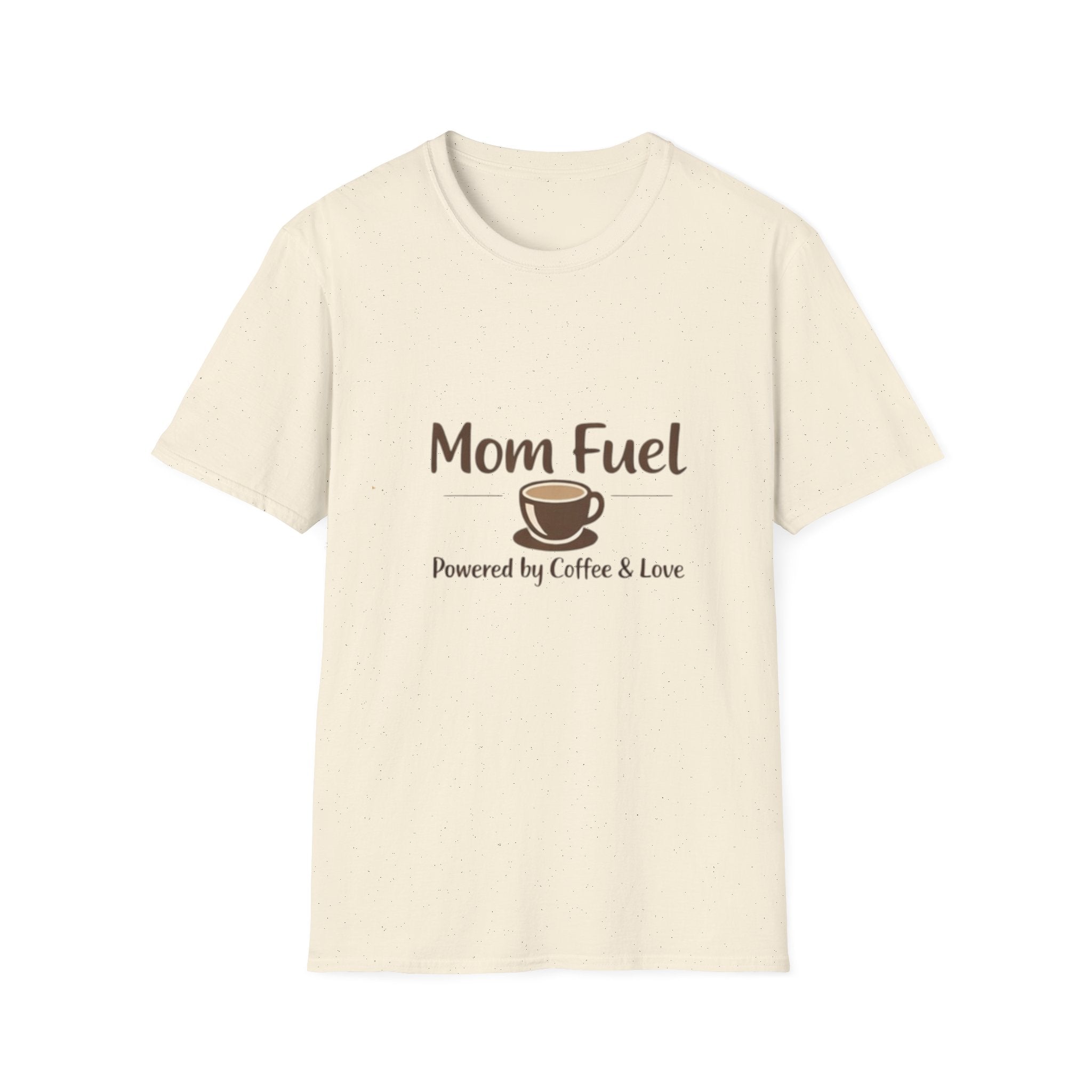 Mom Fuel T-Shirt – "Powered by Coffee & Love" Coffee Mom Tee
