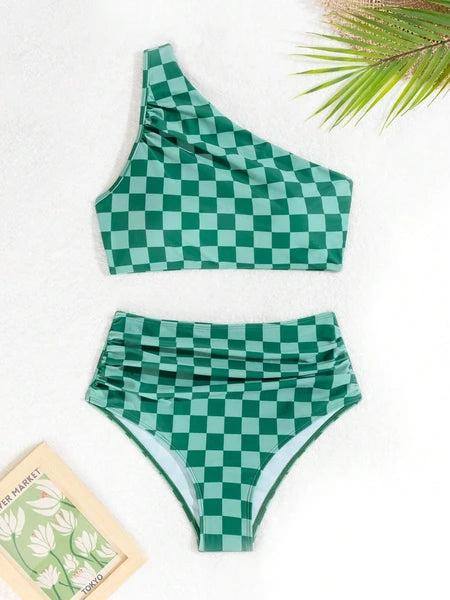New Fashionable Bikini Split Beach Swimsuit Two-piece Set