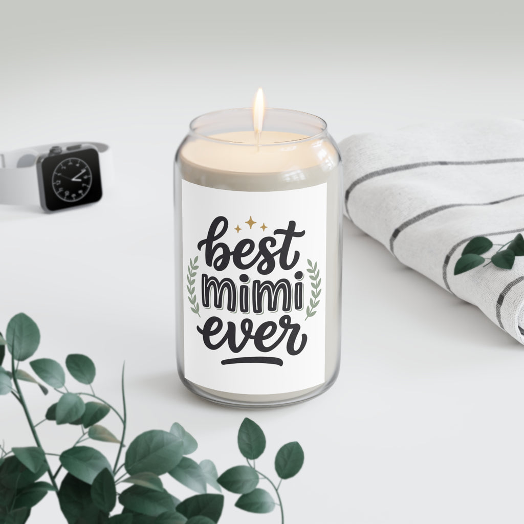 Best Mimi Ever Scented Soy Candle — 13.75 oz Gift for Grandmothers, Mother's Day & Birthdays