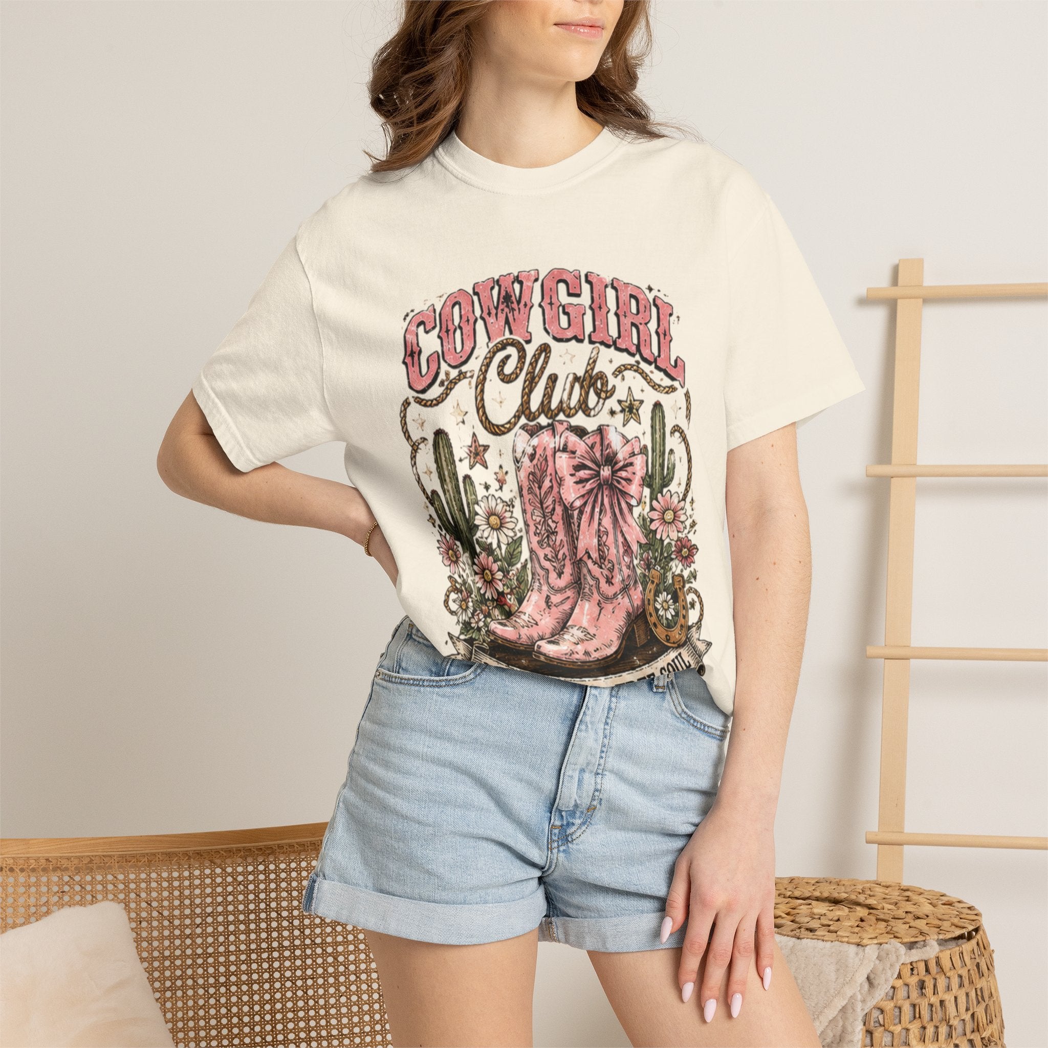 Cowgirl Club T-Shirt – Wild Heart • Free Soul Graphic Tee