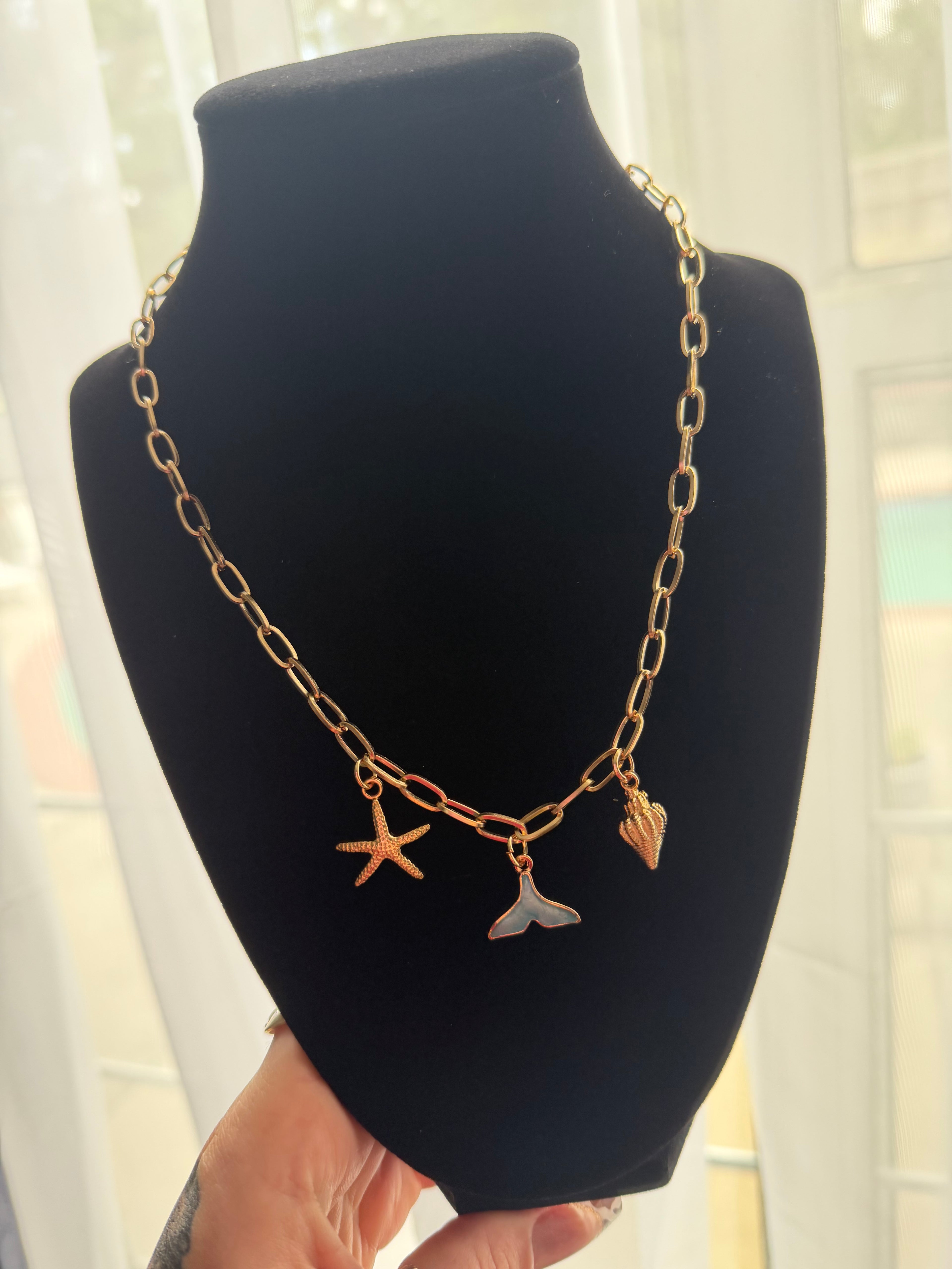 Mermaid Dreams Charm Necklace