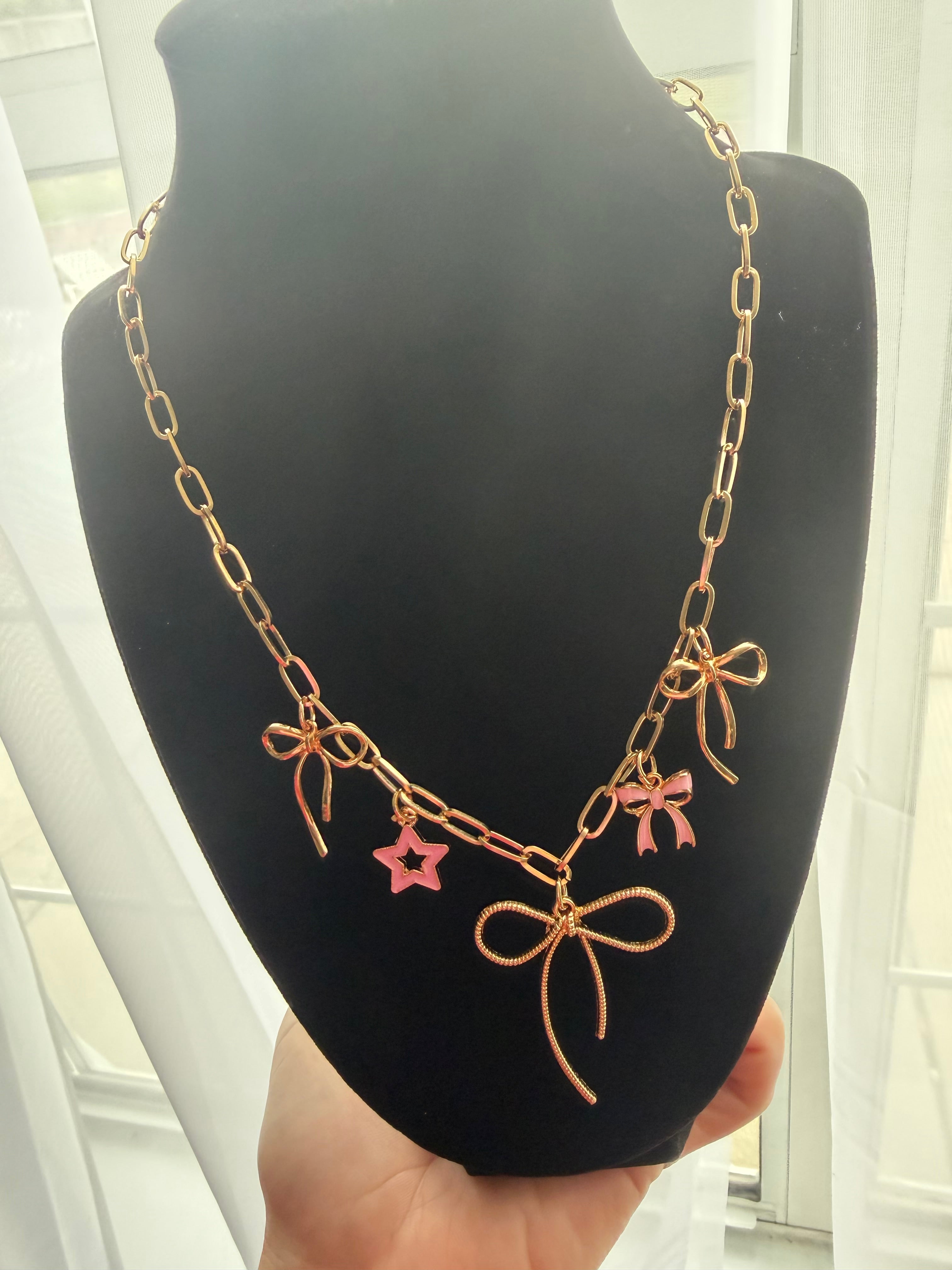 Coquette Dreams Charm Necklace