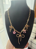 Coquette Dreams Charm Necklace