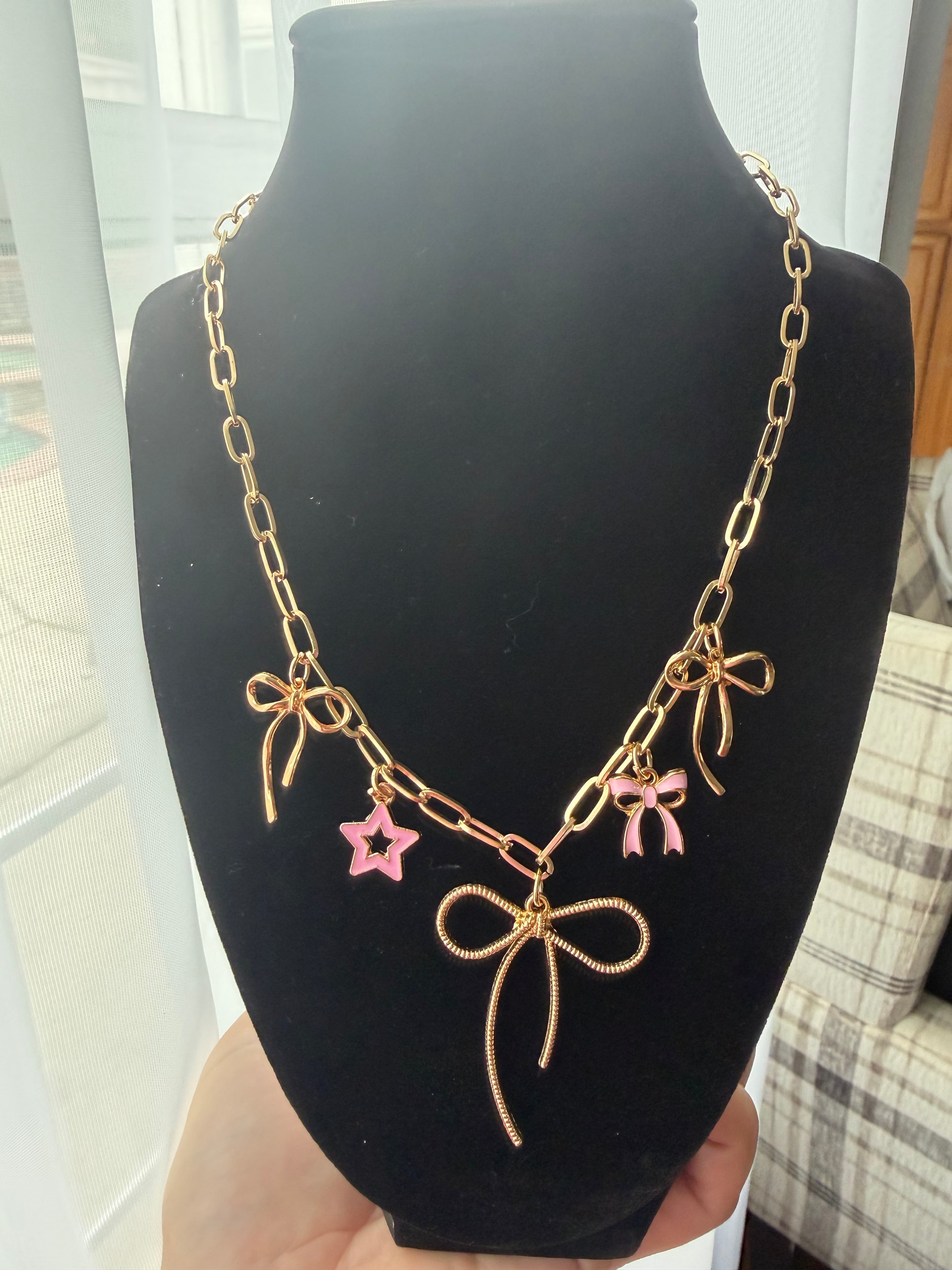 Coquette Dreams Charm Necklace