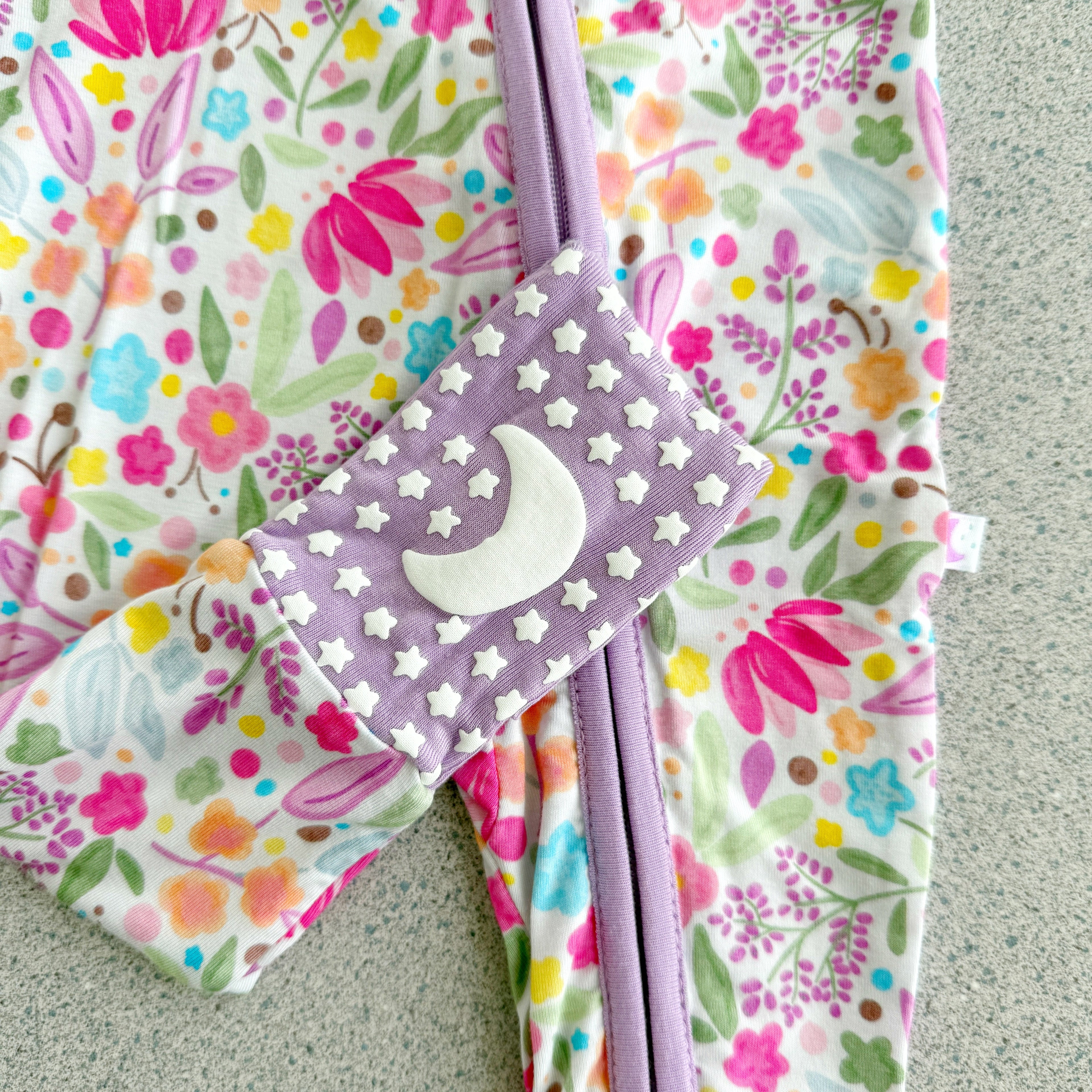 Lilac Petals Bamboo Pajamas