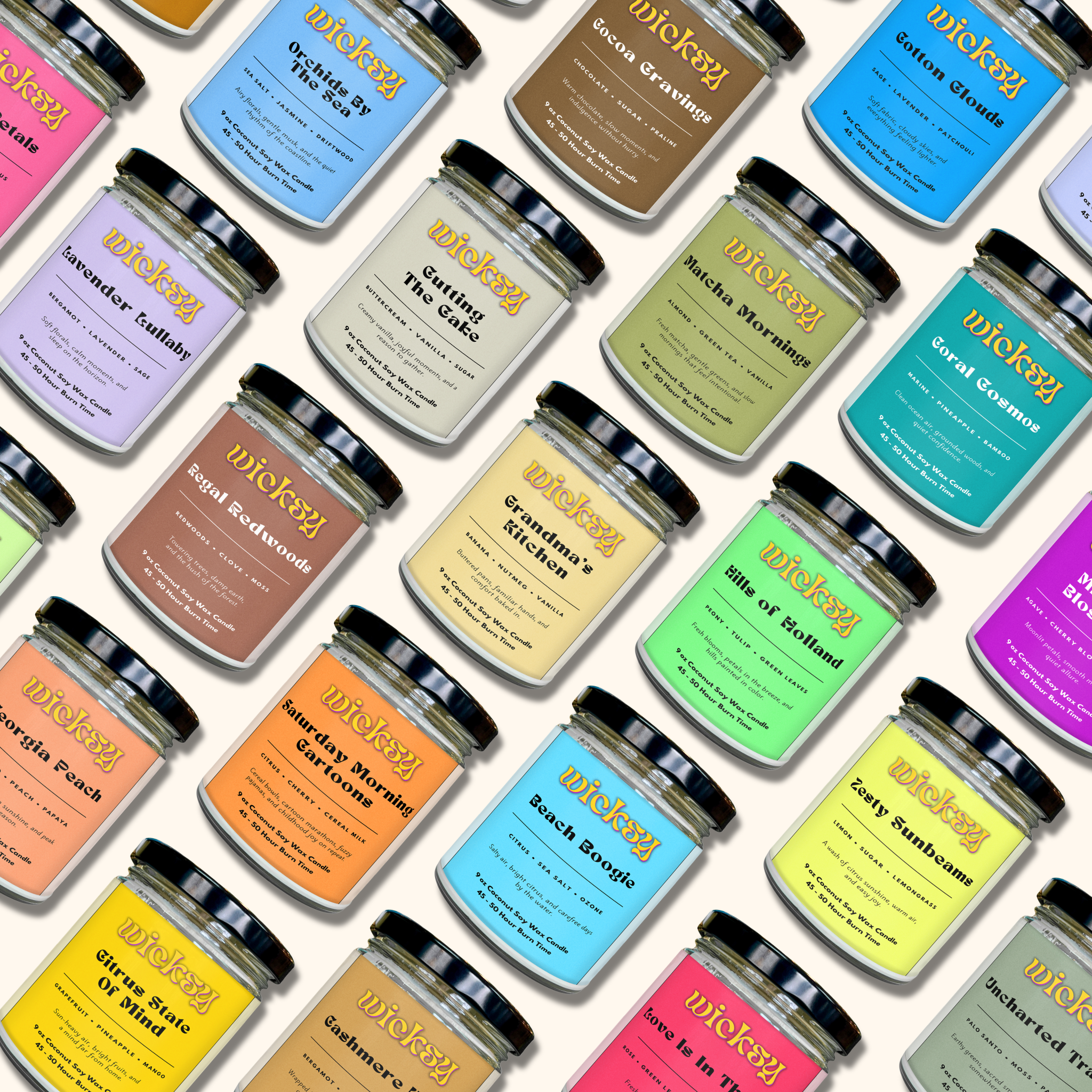 Single Wick Candles