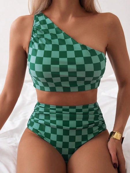 New Fashionable Bikini Split Beach Swimsuit Two-piece Set